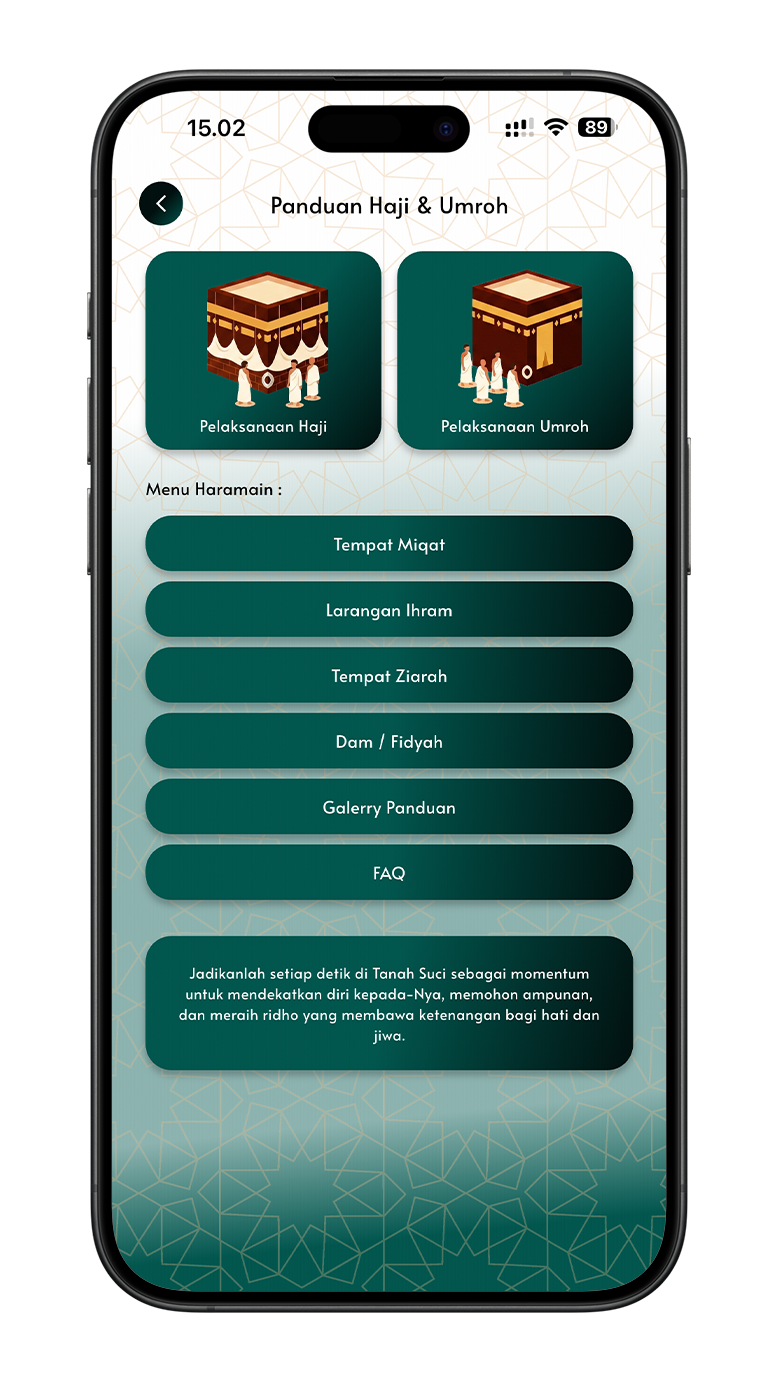 Panduan Haji/Umrah
