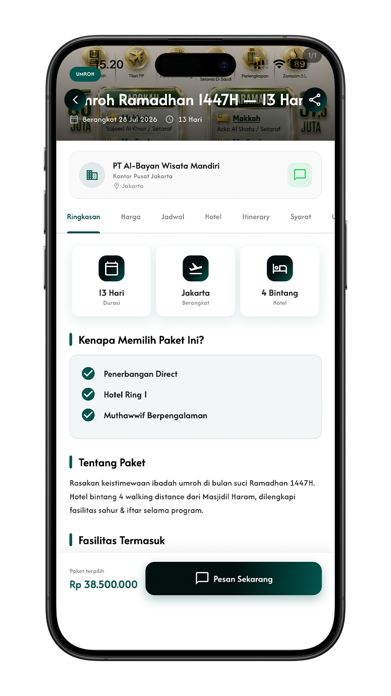Pembelian Paket
